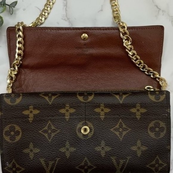 Louis Vuitton Sarah Wallet Modified for use - Picture 3 of 13